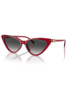 Michael Kors Women's Harbour Island Sunglasses, Gradient MK2195 - Red