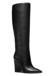 Michael Kors Women's Isra Pointed Toe Wedge Boots