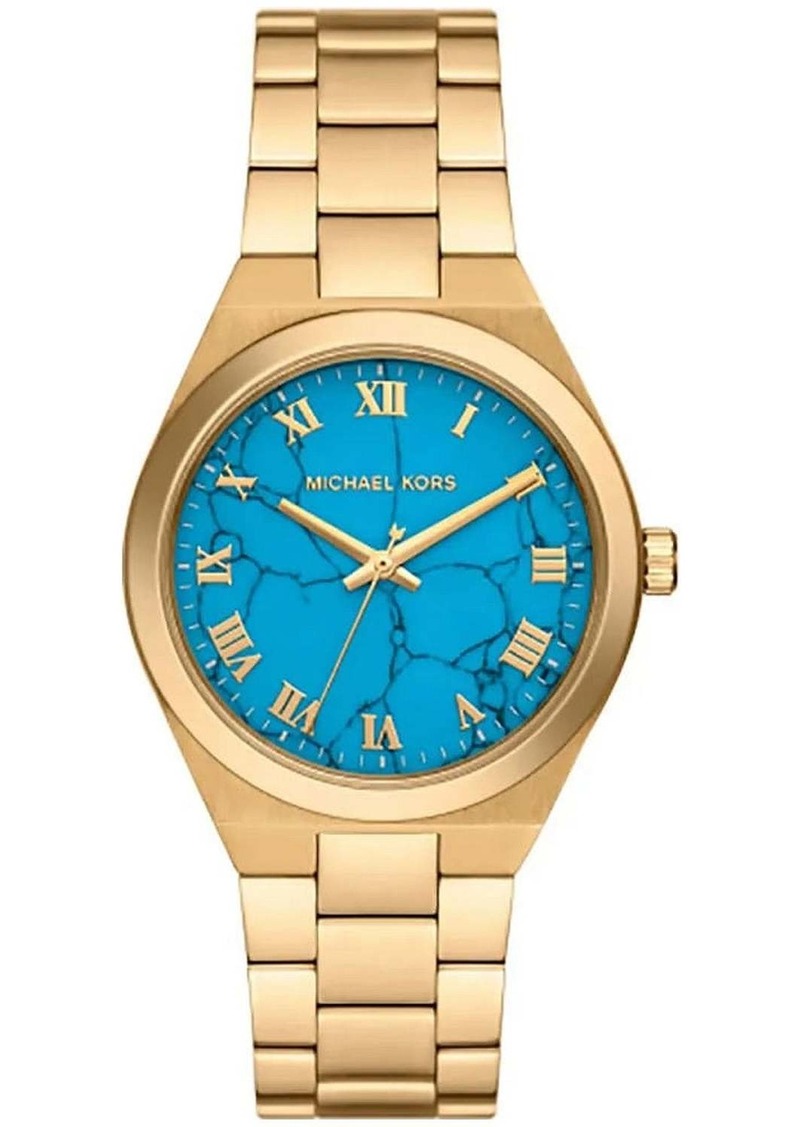 Michael Kors Women's Lennox Blue Dial Watch