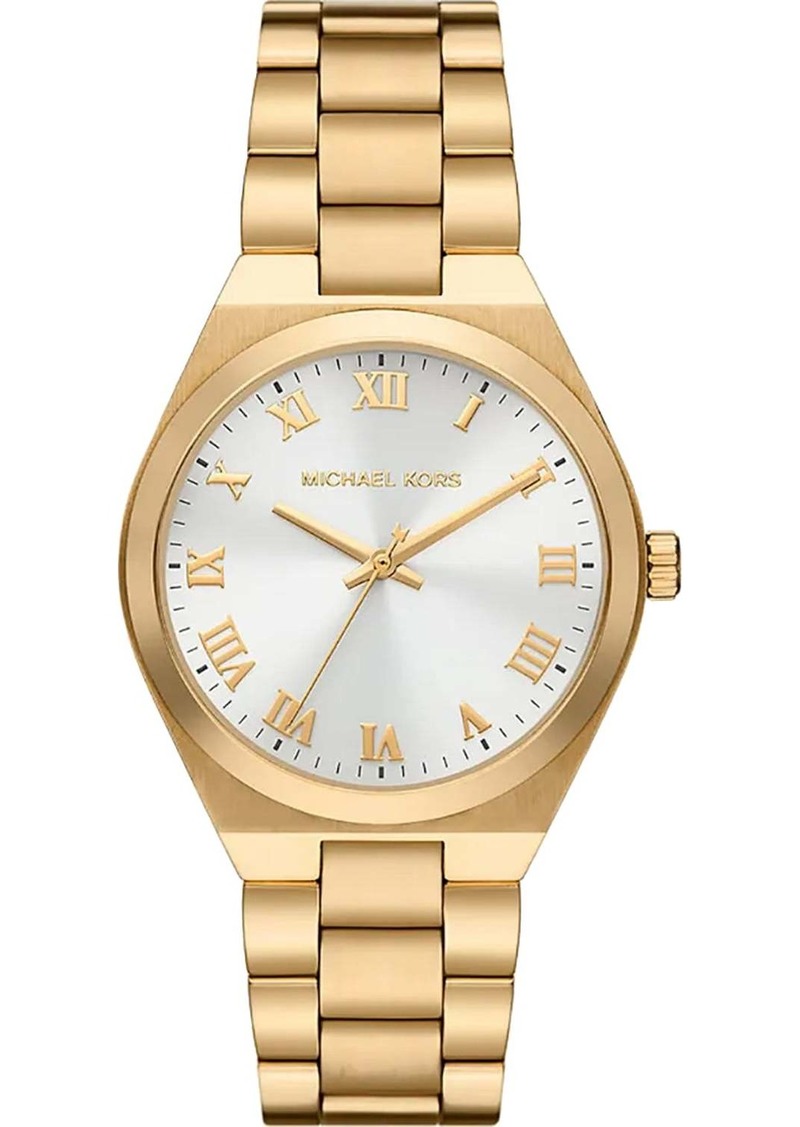 Michael Kors Women's Lenox Gold Dial Watch
