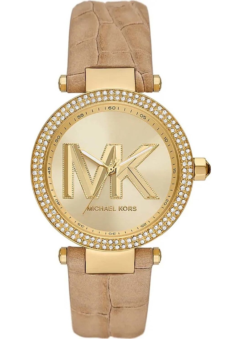Michael Kors Women's Parker Gold Dial Watch
