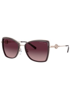 Michael Kors Women's Sunglasses, MK1067 - Rose Gold/Burgundy Gradient
