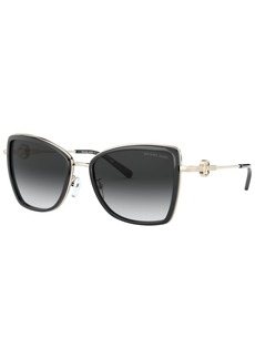 Michael Kors Women's Sunglasses, MK1067 - Light Gold/Dark Grey Gradient