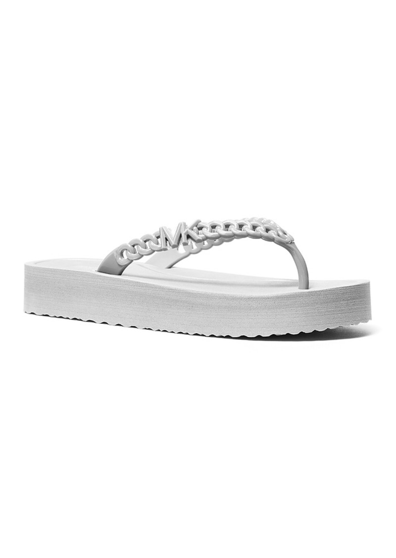 Michael Kors Women's Zaza Chain Flip Flop Sandals