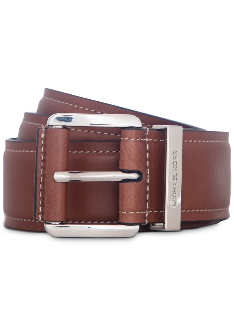 Michael Michael Kors Leather Belt - Luggage