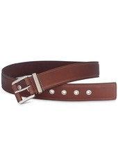 Michael Michael Kors Leather Belt - Luggage