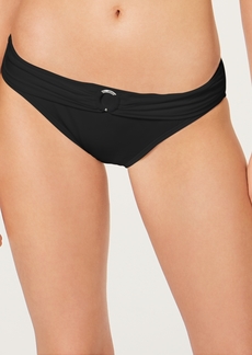Michael Michael Kors Logo-Ring Bikini Bottoms, Created for Macy's - Black