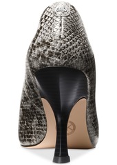 Michael Michael Kors Women's Luna Pointed-Toe Pumps - Quarry Grey