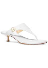 Michael Michael Kors Mmk Lucinda Kitten-Heel Sandals - Pale Gold