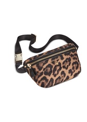 Michael Michael Kors Nylon Fanny Pack, Created for Macy's - Leopard, Gold-Tone