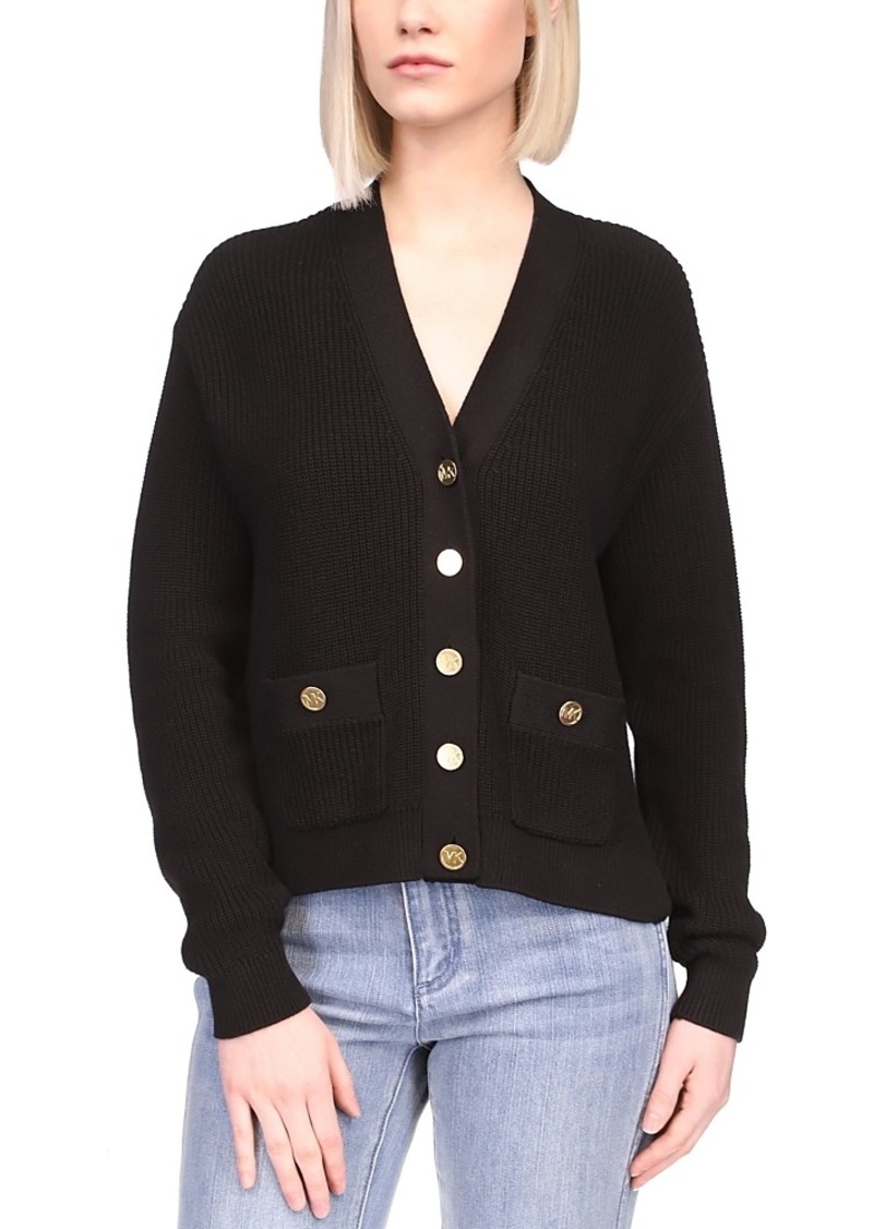 Michael Michael Kors Patch Pocket Cardigan