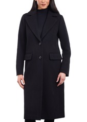 Michael Michael Kors Petite Single-Breasted Coat, Created for Macy's - Jade