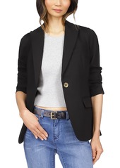 Michael Michael Kors Single Button Knit Blazer