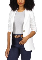 Michael Michael Kors Single Button Knit Blazer