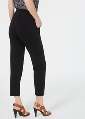 Michael Michael Kors Women's Slim Pull-On Pants, Regular & Petite - Black