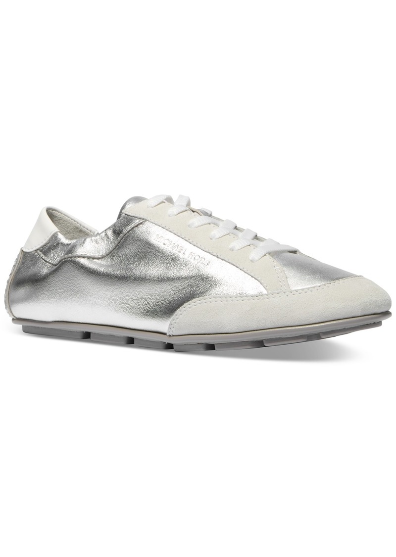 Michael Michael Kors Women's Susie Lace-Up Trainer Sneakers - Silver