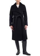 Michael Michael Kors Women's Belted Wrap Coat - Dark Camel