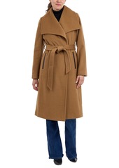 Michael Michael Kors Women's Belted Wrap Coat - Jade