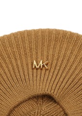 Michael Michael Kors Women's Fine Rib Beret - Black