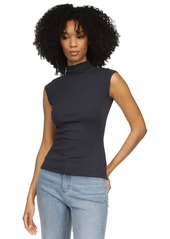 Michael Michael Kors Women's Funnel-Neck Sleeveless Top - Admiral