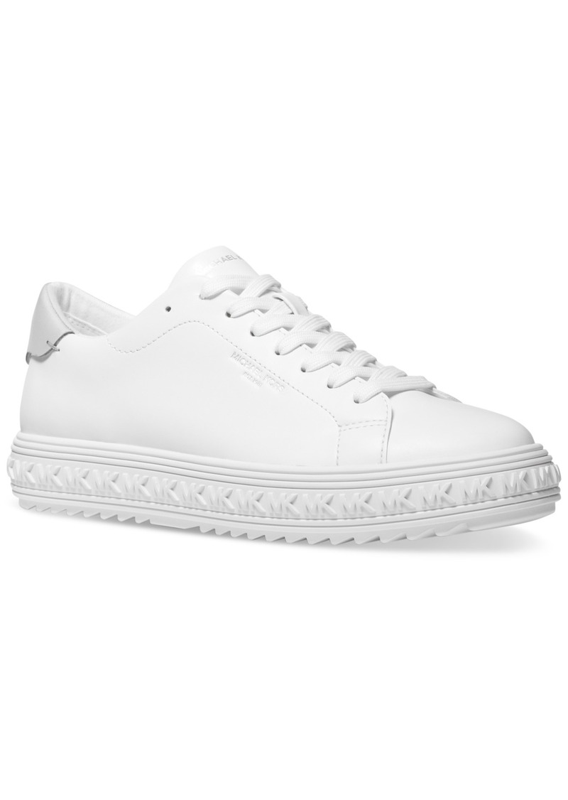 Michael Michael Kors Women's Grove Lace-Up Sneakers - Optic White