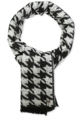 Michael Michael Kors Women's Houndstooth Wrap Scarf - Black Pearl