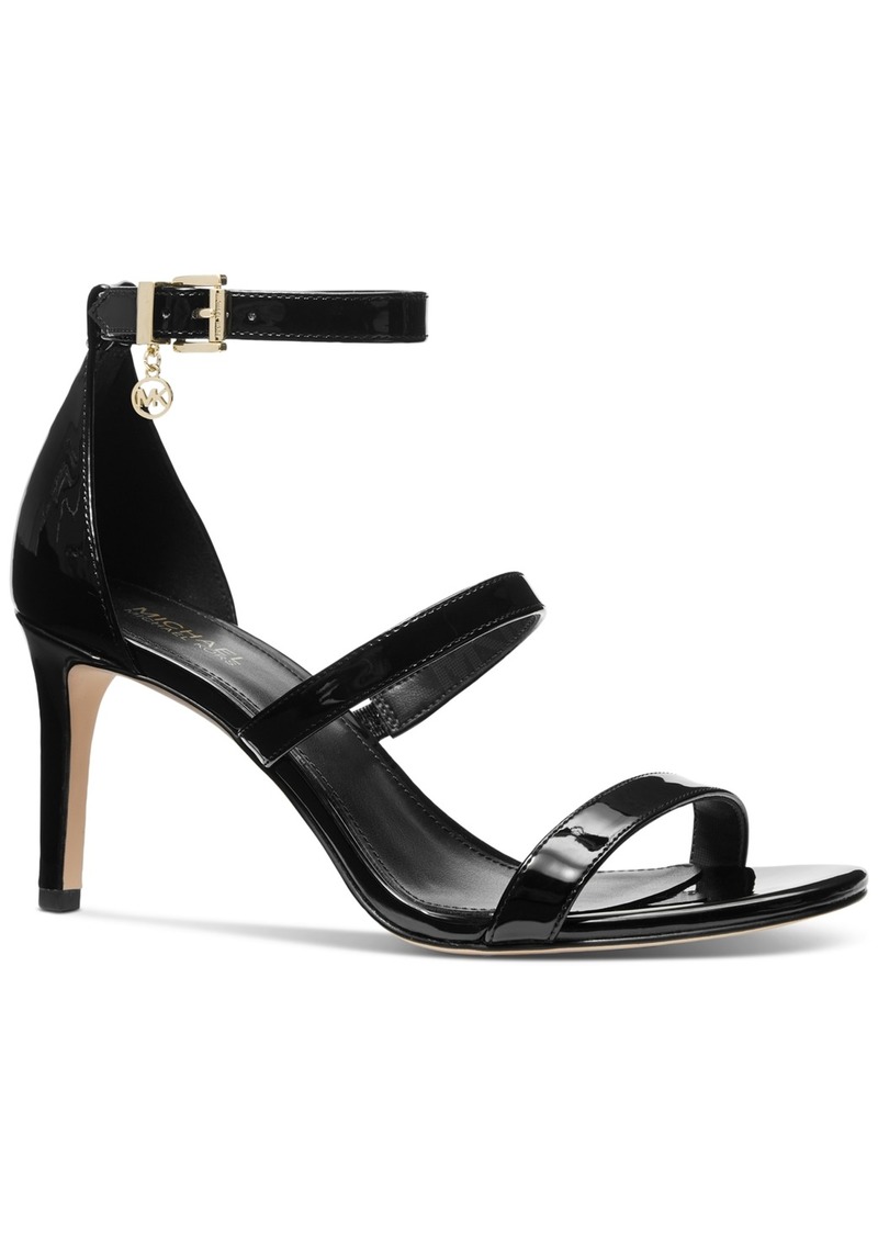 Michael Michael Kors Women's Koda Strappy Dress Sandals - Black