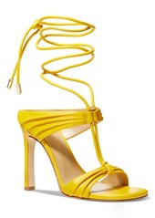 Michael Michael Kors Women's Mmk Gabriellea Ankle Tie Dress Sandals - Bright Dandelion