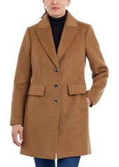 Michael Michael Kors Women's Notched-Collar Coat - Mini Houndstooth