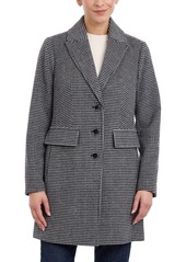 Michael Michael Kors Women's Notched-Collar Coat - Dark Camel