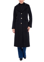 Michael Michael Kors Women's Single-Breasted Maxi Coat - Jade