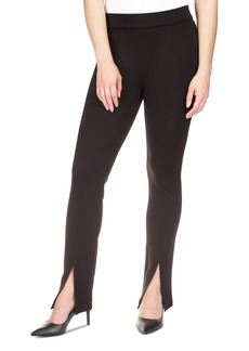 Michael Michael Kors Women's Slit-Hem Leggings, Regular & Petite - Black