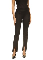 Michael Michael Kors Women's Split-Hem Pull-On Pants - Black