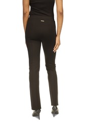 Michael Michael Kors Women's Split-Hem Pull-On Pants - Black