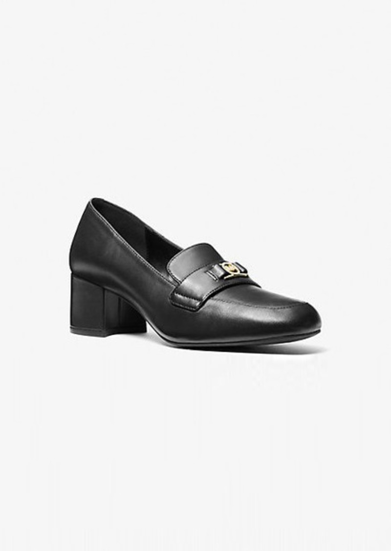 Michael Kors Mindy Flex Leather Loafer