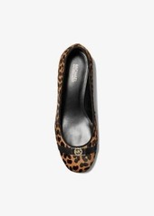 Michael Kors Mindy Flex Leopard Print Calf Hair Ballet Flat