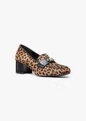 Michael Kors Mindy Flex Leopard Print Calf Hair Loafer