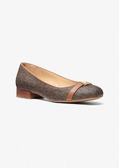 Michael Kors Mindy Flex Signature Logo Ballet Flat