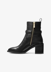 Michael Kors Mindy Leather Ankle Boot