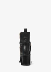 Michael Kors Mindy Leather Ankle Boot