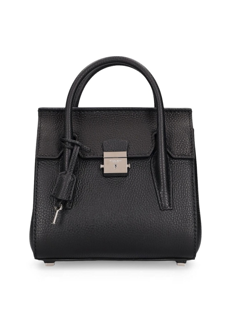 Michael Kors Mini Campbell Leather Satchel Bag