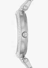 Michael Kors Mini Darci Pavé Silver-Tone Watch