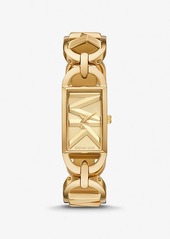 Michael Kors Mini Empire Gold-Tone Watch