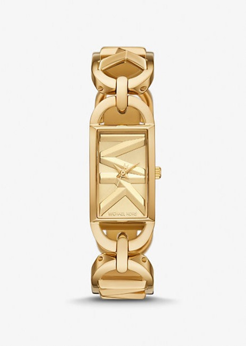 Michael Kors Mini Empire Gold-Tone Watch