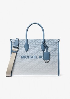 Michael Kors Mirella Medium Ombré Logo Tote Bag