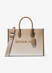 Michael Kors Mirella Medium Ombré Logo Tote Bag