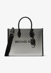 Michael Kors Mirella Medium Ombré Logo Tote Bag