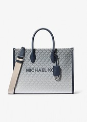 Michael Kors Mirella Medium Ombré Logo Tote Bag