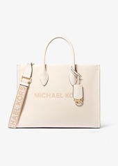 Michael Kors Mirella Medium Pebbled Leather Tote Bag