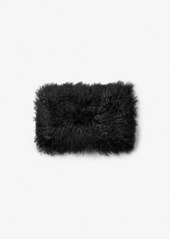 Michael Kors Mongolian Shearling Stole